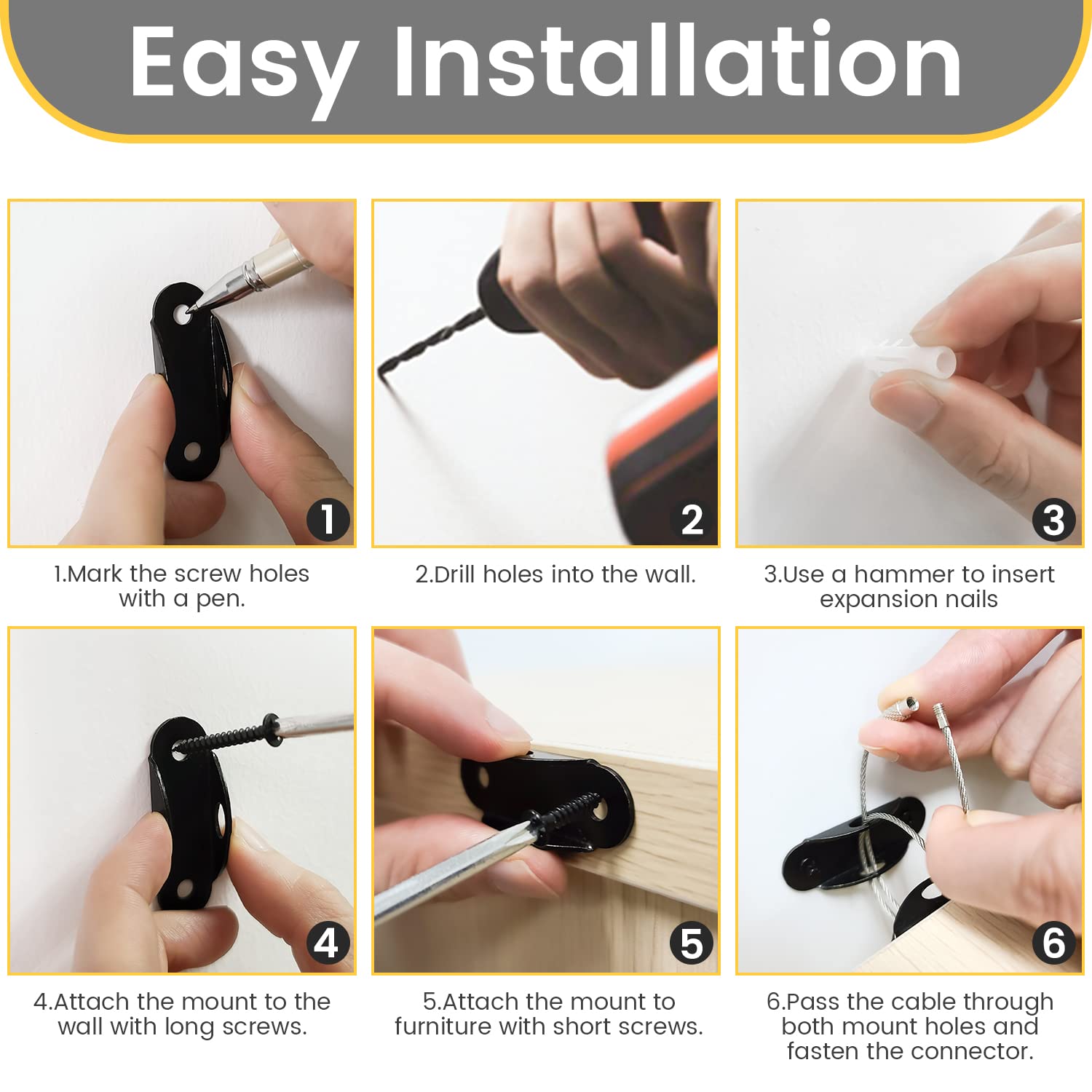 Booda Brand quick-release detachable straps for easy moving.