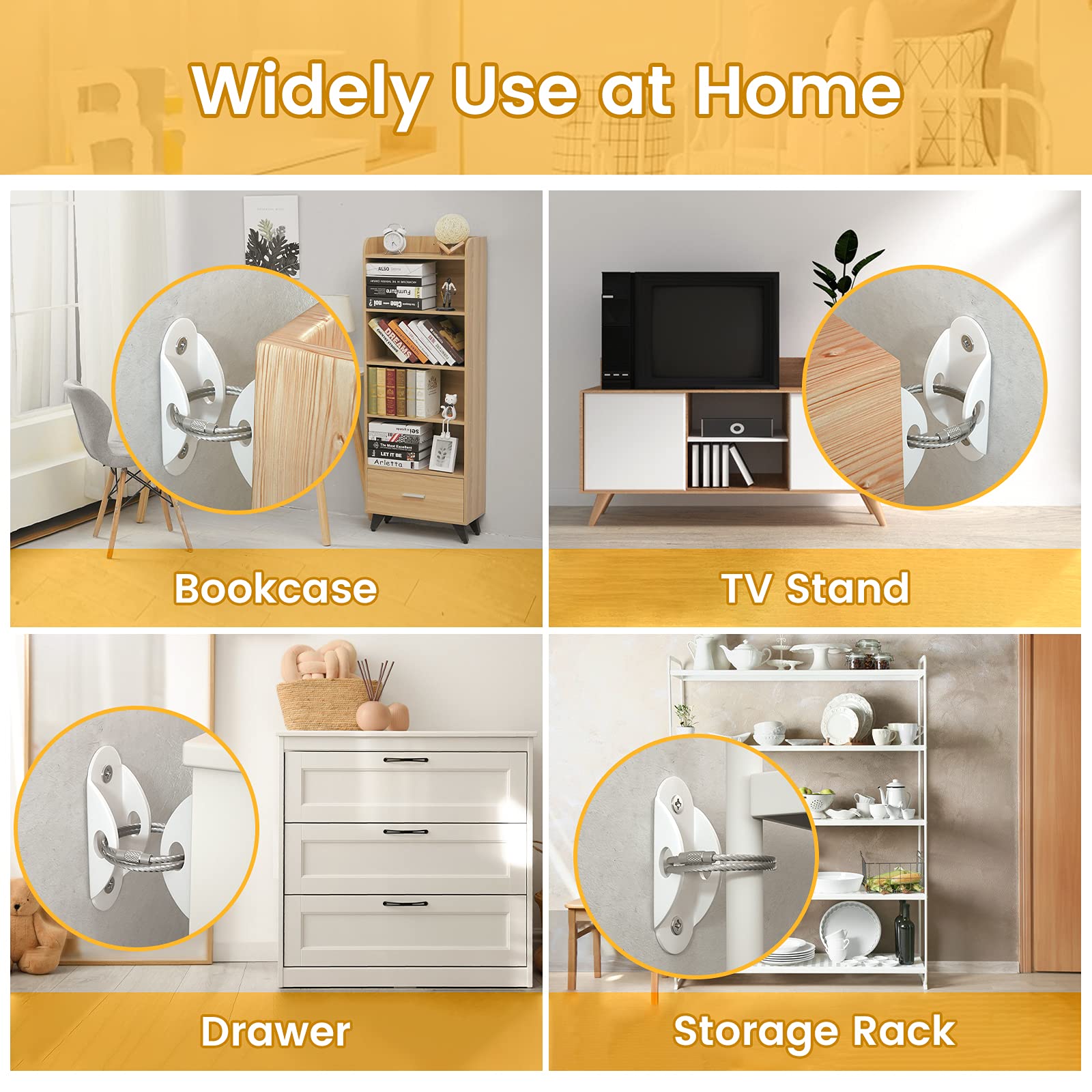 Booda Brand hardware pack includes screws and brackets for complete installation.