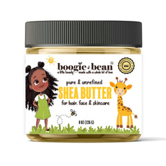 Boogie and Bean Shea Butter baby skin application for gentle moisture