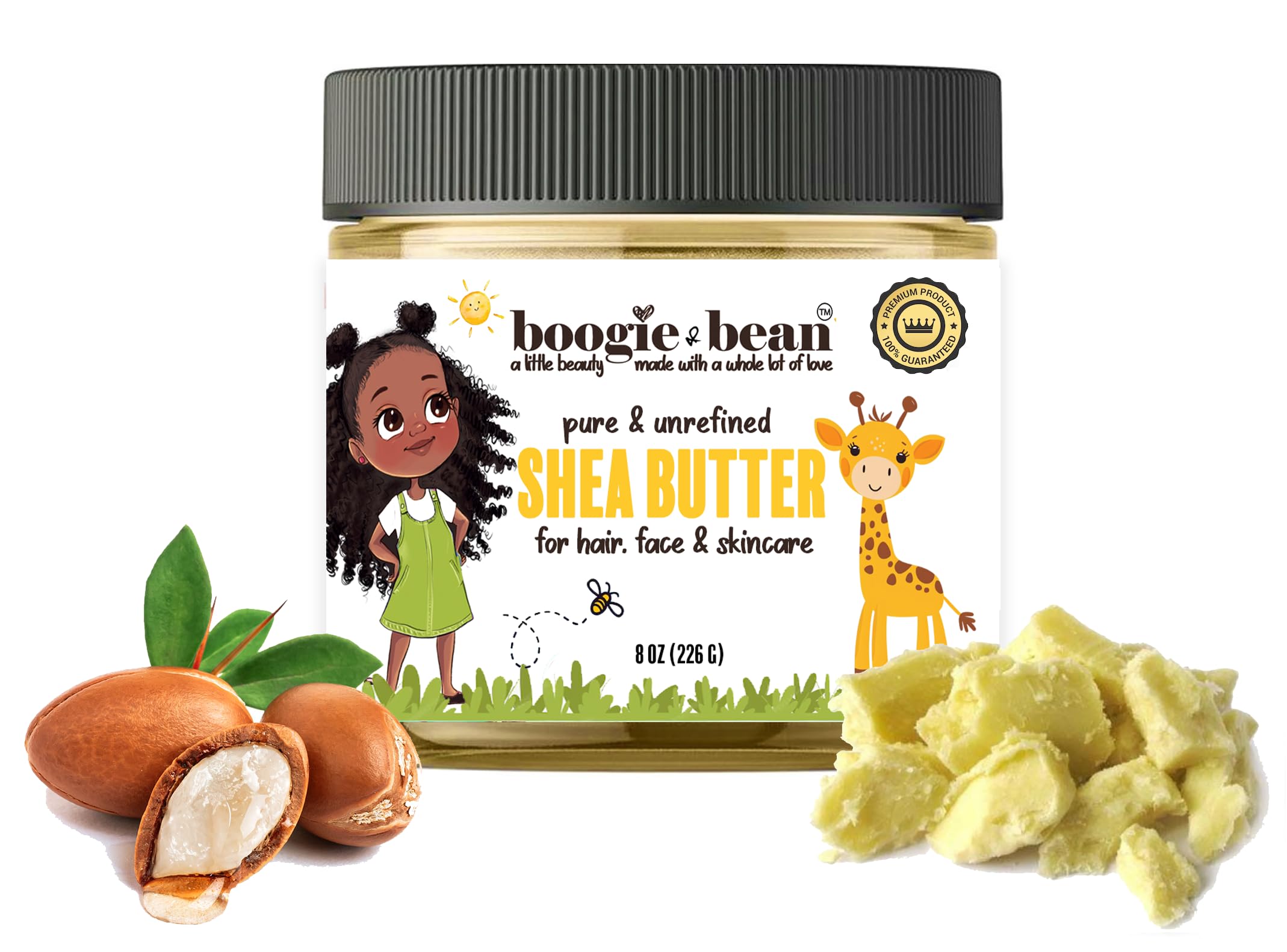 Boogie and Bean Shea Butter diaper rash care for irritated skin