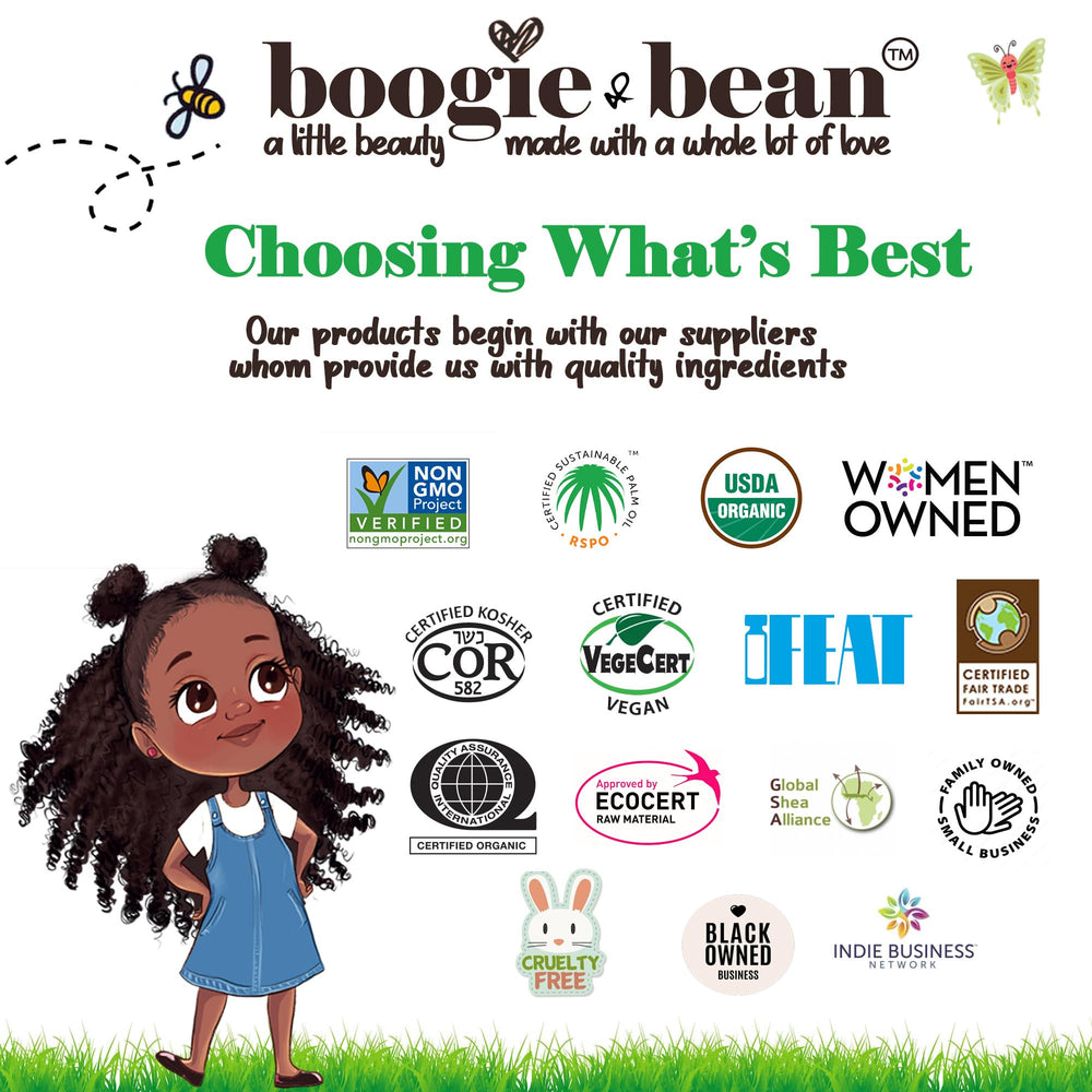 Boogie and Bean Shea Butter pure raw African shea for daily moisture