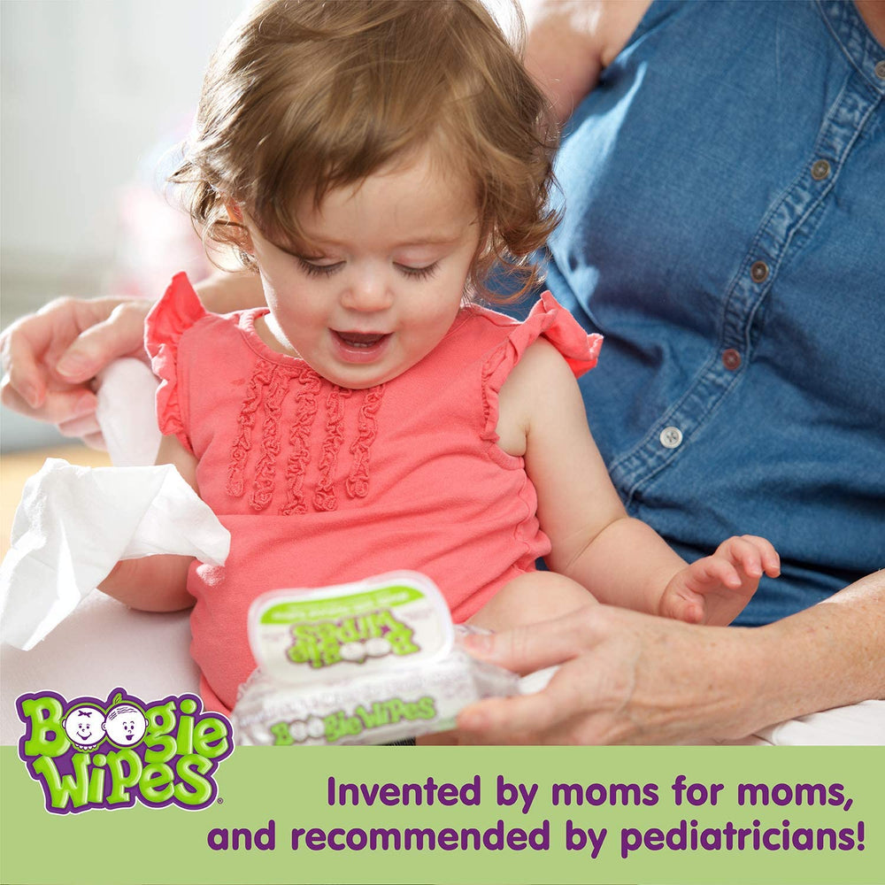 Boogie Wipes 30-count pack-per-pack image illustrating total value.
