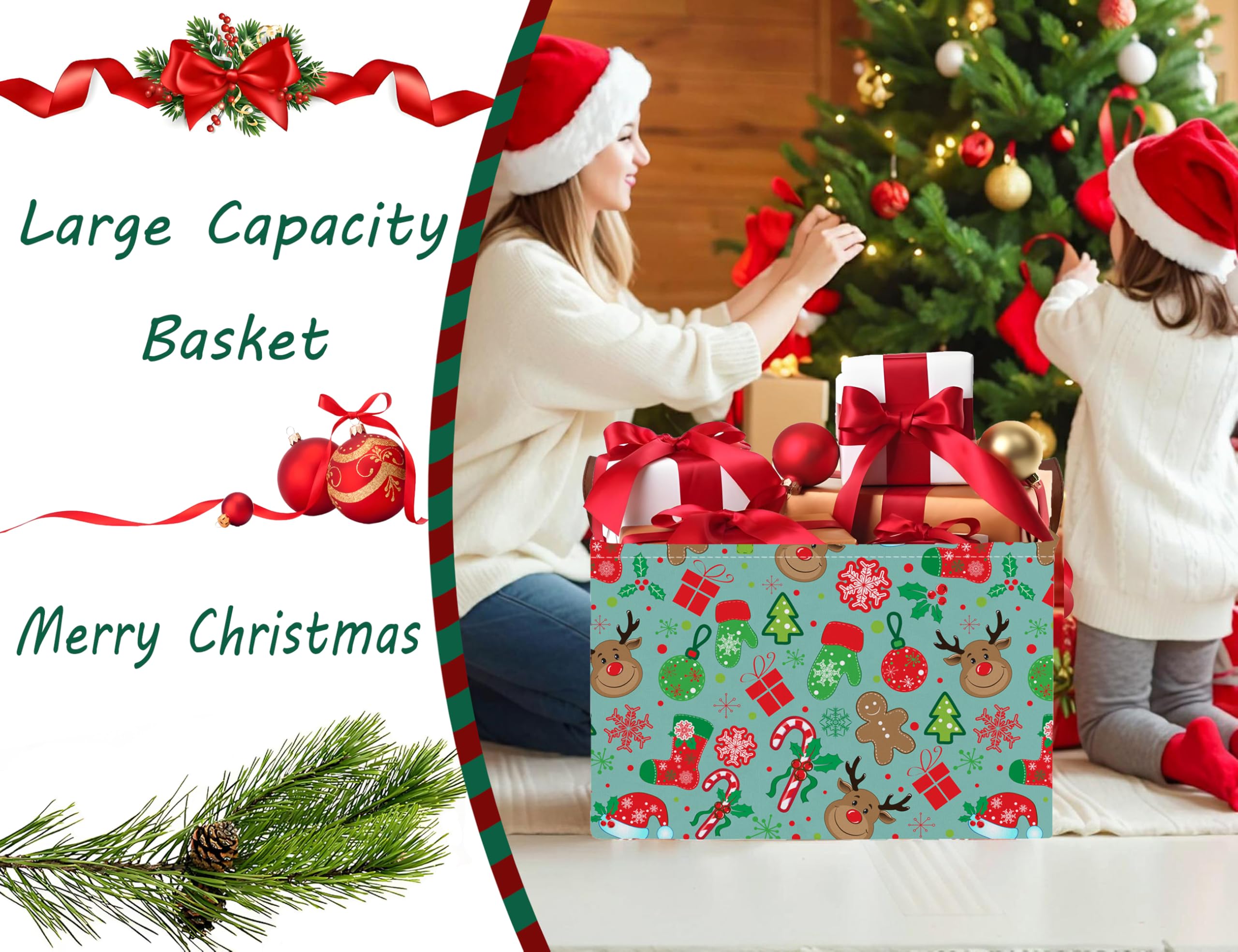BOOHIT basket in room setup shows versatile storage in nursery or living room