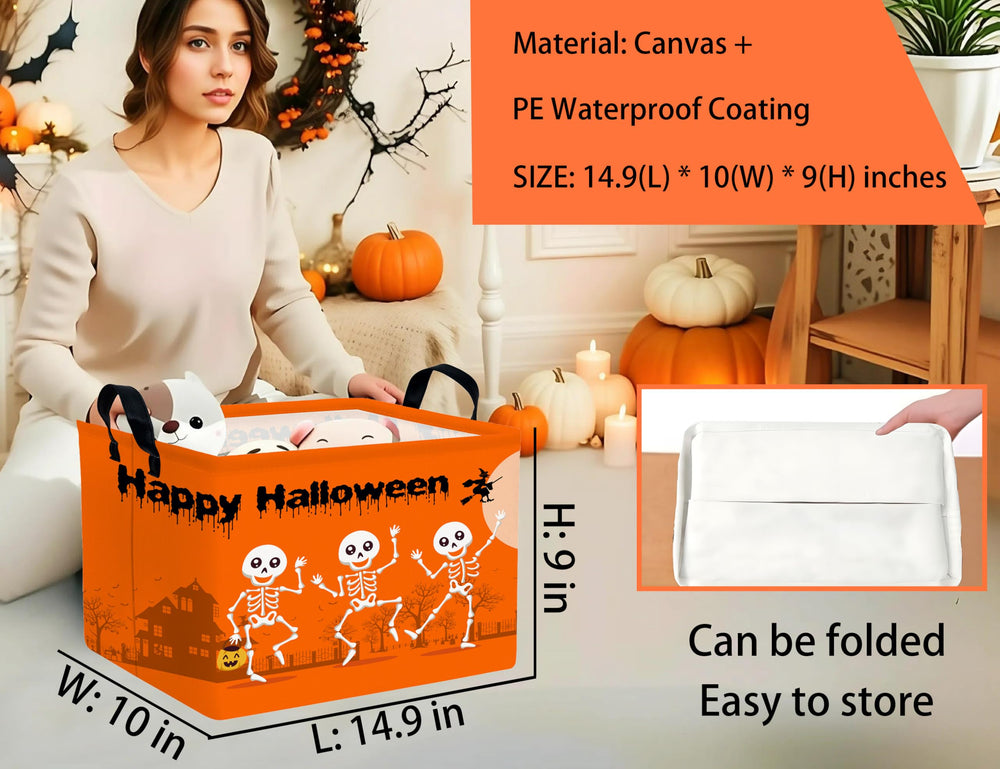 BOOHIT durable canvas storage bin designed for clutter-free spaces