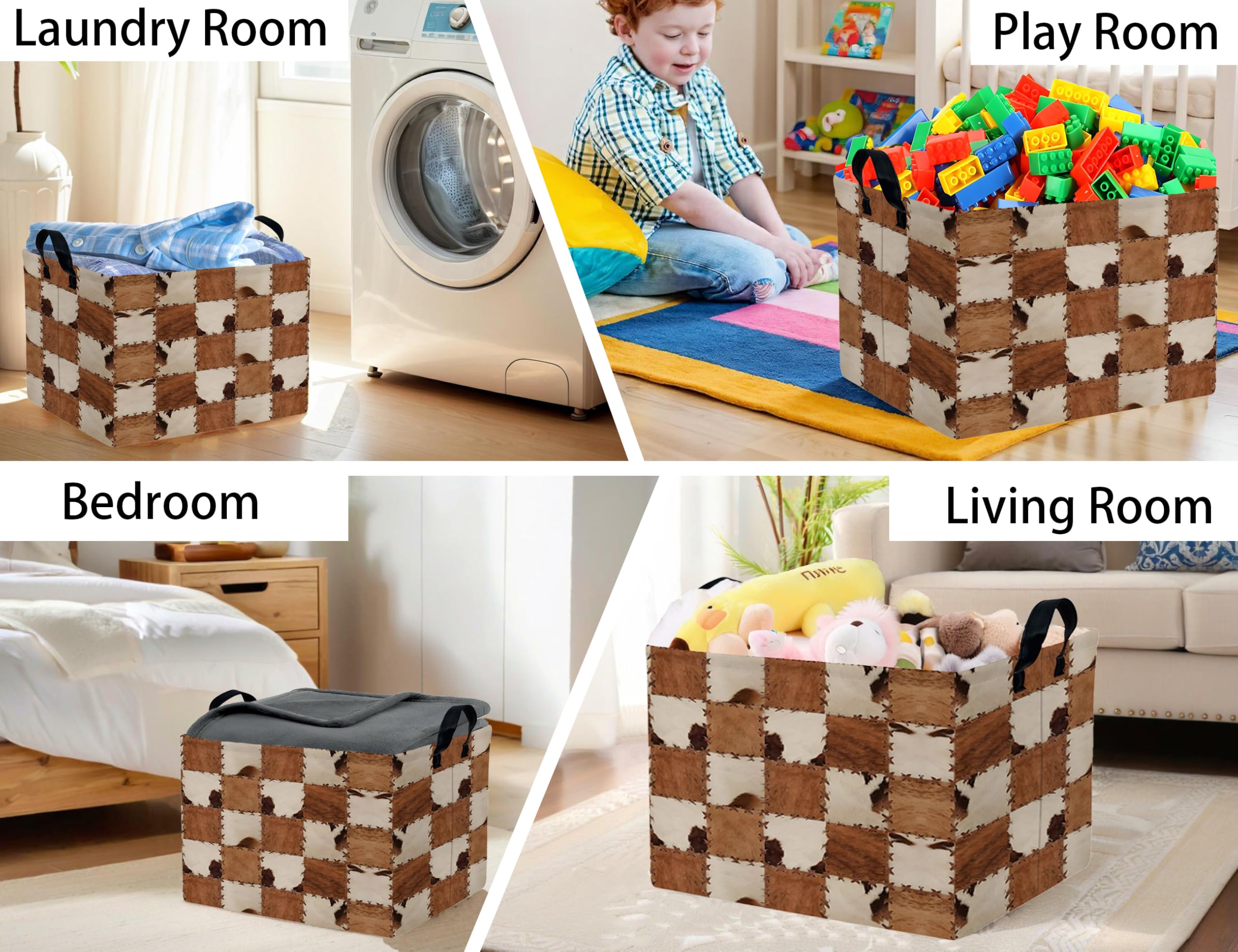 BOOHIT fold-flat bin saves space when not in use