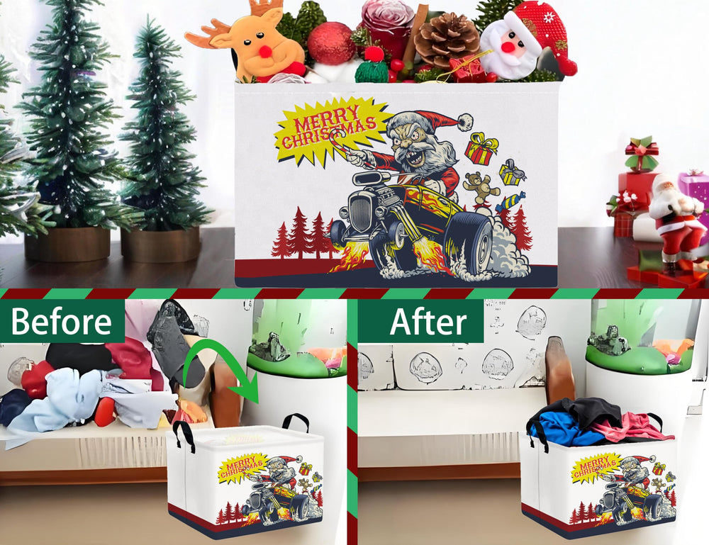 Boohit top-edge with a sturdy metal frame helps preserve basket shape.