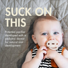 Boon Jewl gem-shaped nipple supports proper tongue placement during soothing.