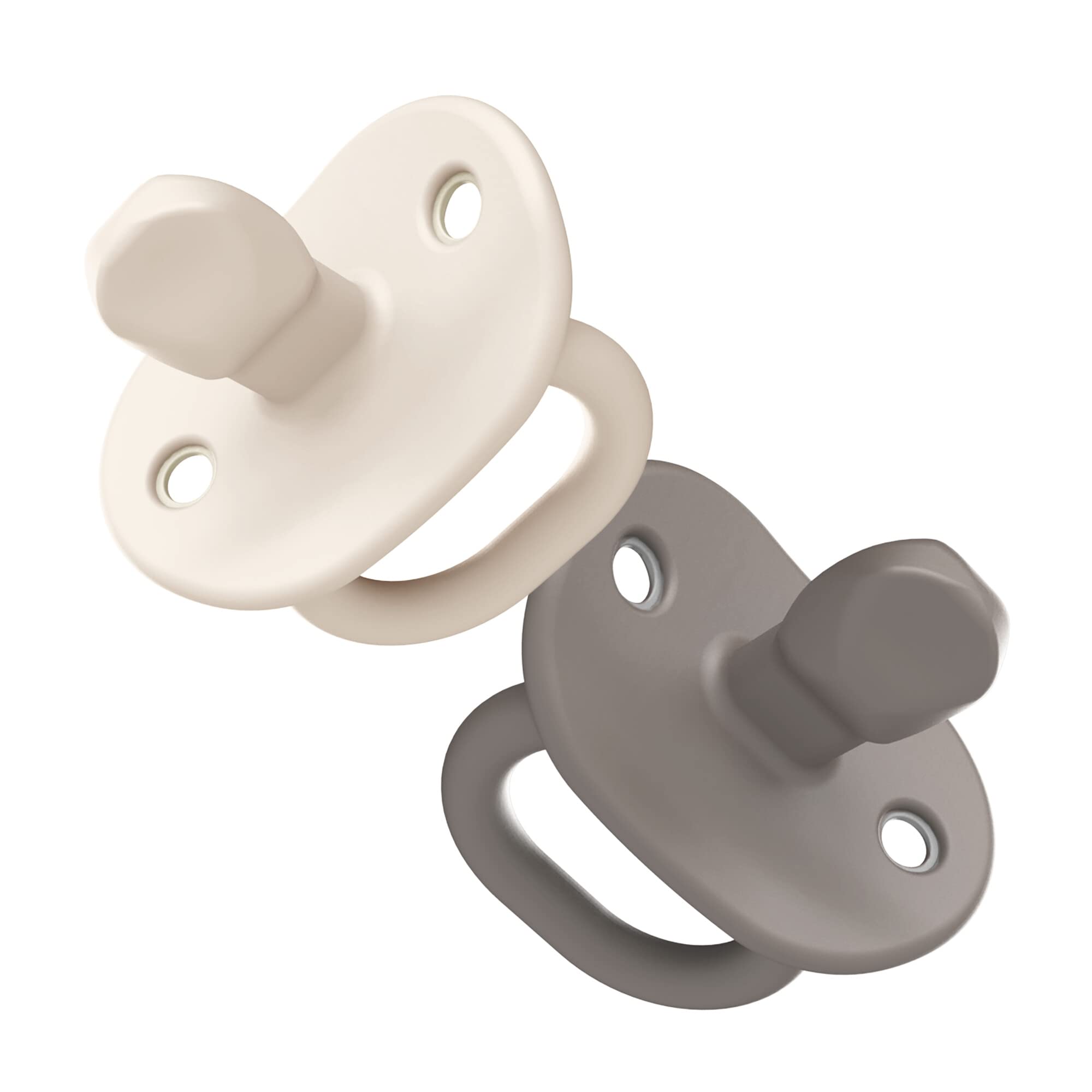 Boon Jewl silicone orthodontic pacifier with gem nipple for self-soothing comfort.