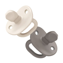 Boon Jewl silicone orthodontic pacifier with gem nipple for self-soothing comfort.