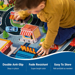 Booooom Jackson educational city buildings image encourages location recognition during play.