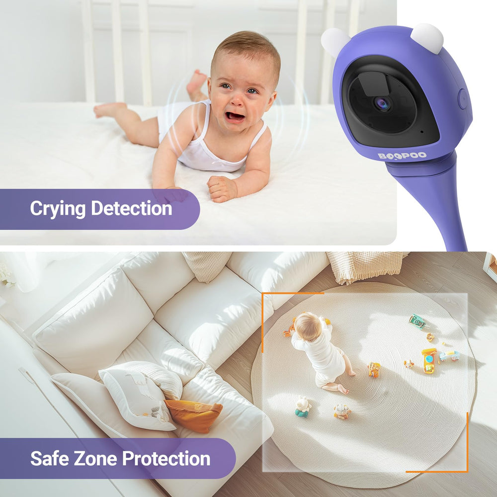 BOOPOO breathing-tracker AI captures breathing cues for parent awareness.