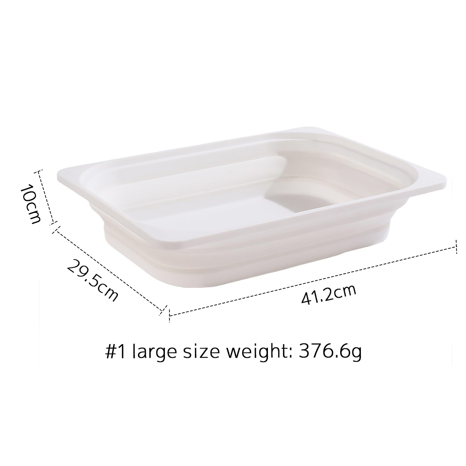 bopoobo folding basin open for water and sand play on sensory table