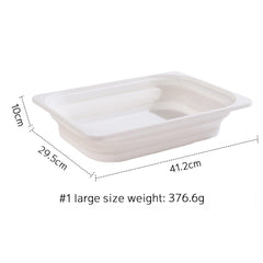 bopoobo folding basin open for water and sand play on sensory table