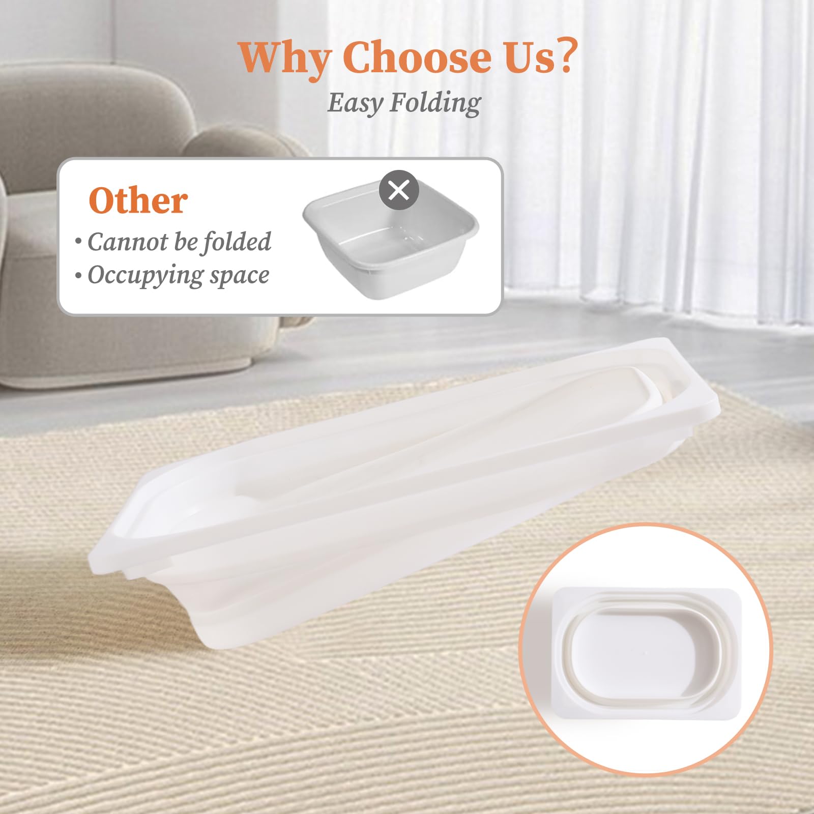 bopoobo folding basin on wooden sensory table setup for quick imagination