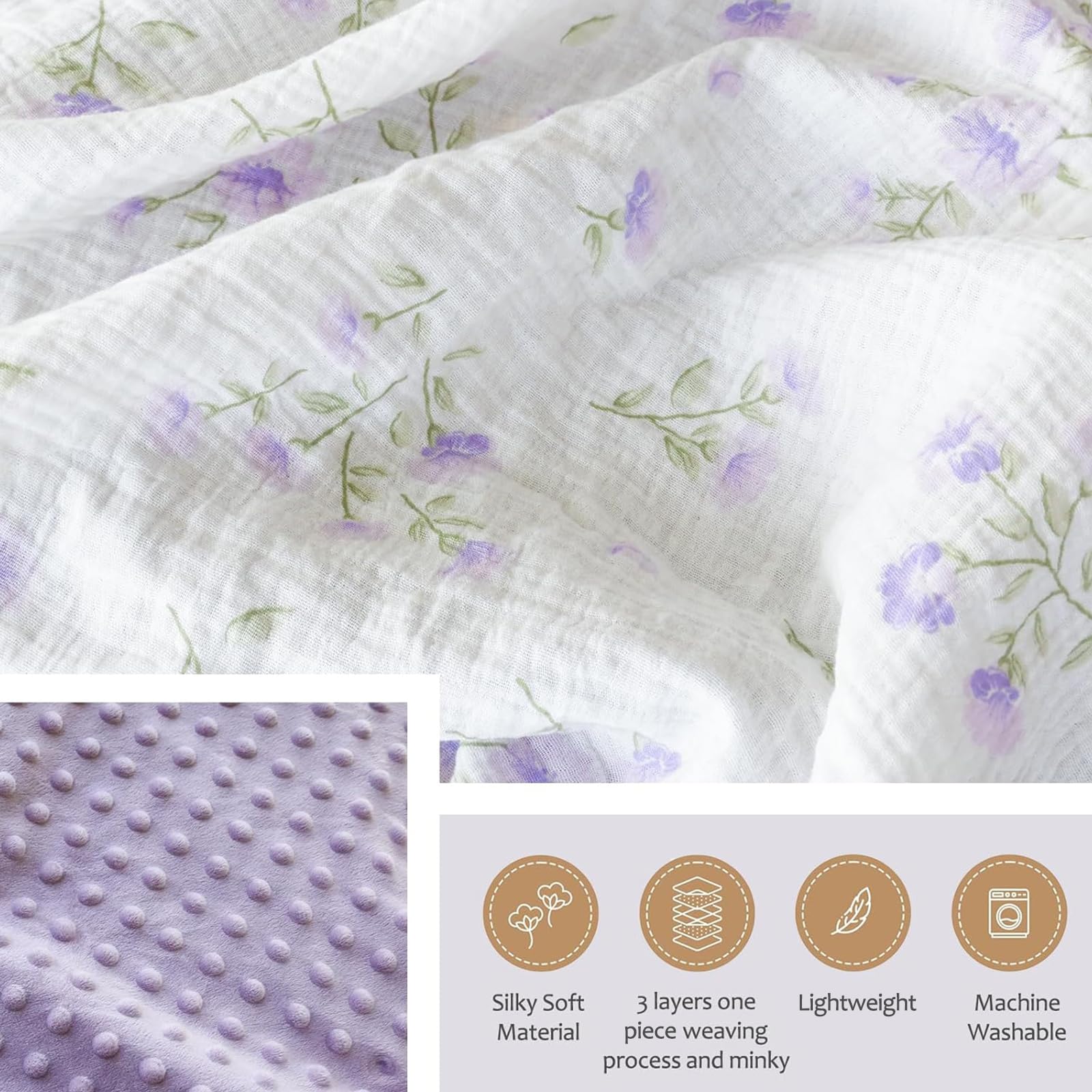 BOPRIO baby blanket gift packaging for baby shower