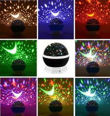 Borelor Star Night Light supports USB or batteries for portable mood lighting.