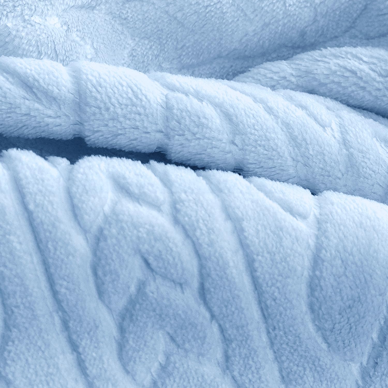 BORITAR 3D fleece baby blanket enhances nursery decor with plush comfort