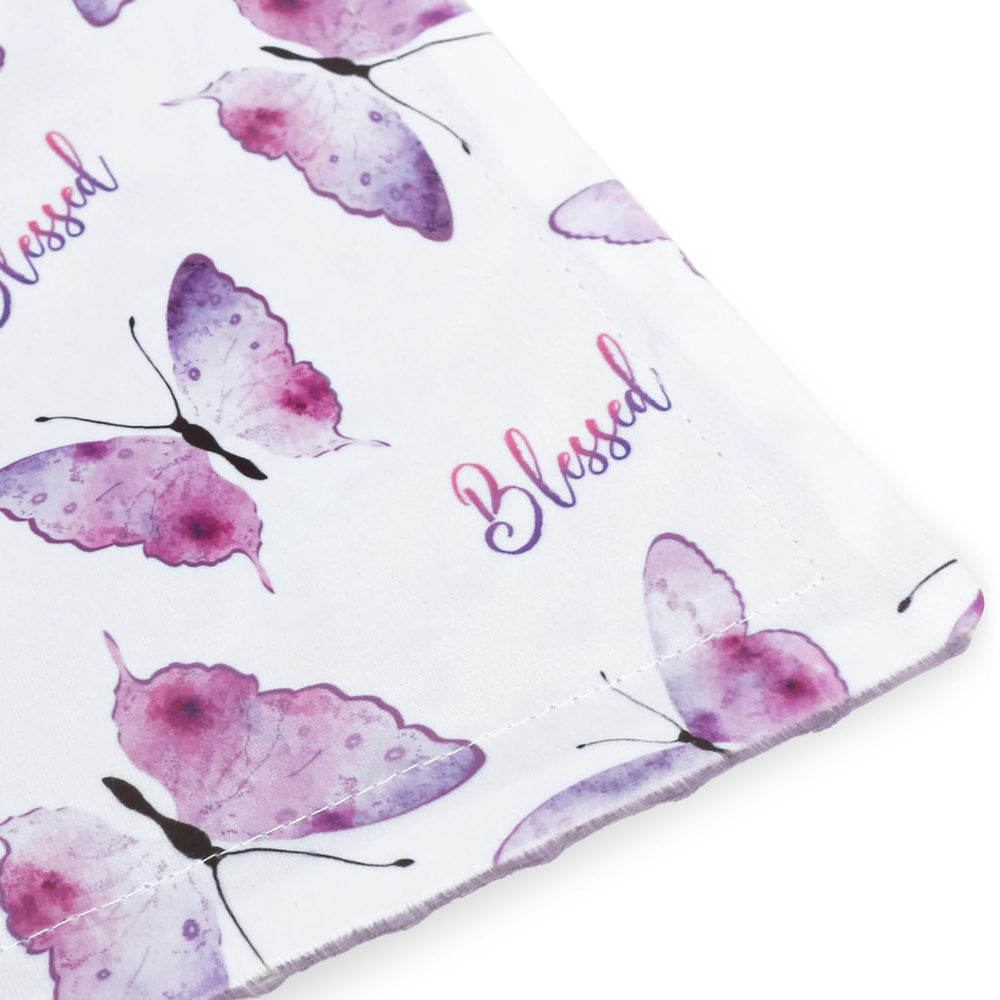 BORITAR baby blanket designed for car seats, strollers, and cribs for on-the-go warmth