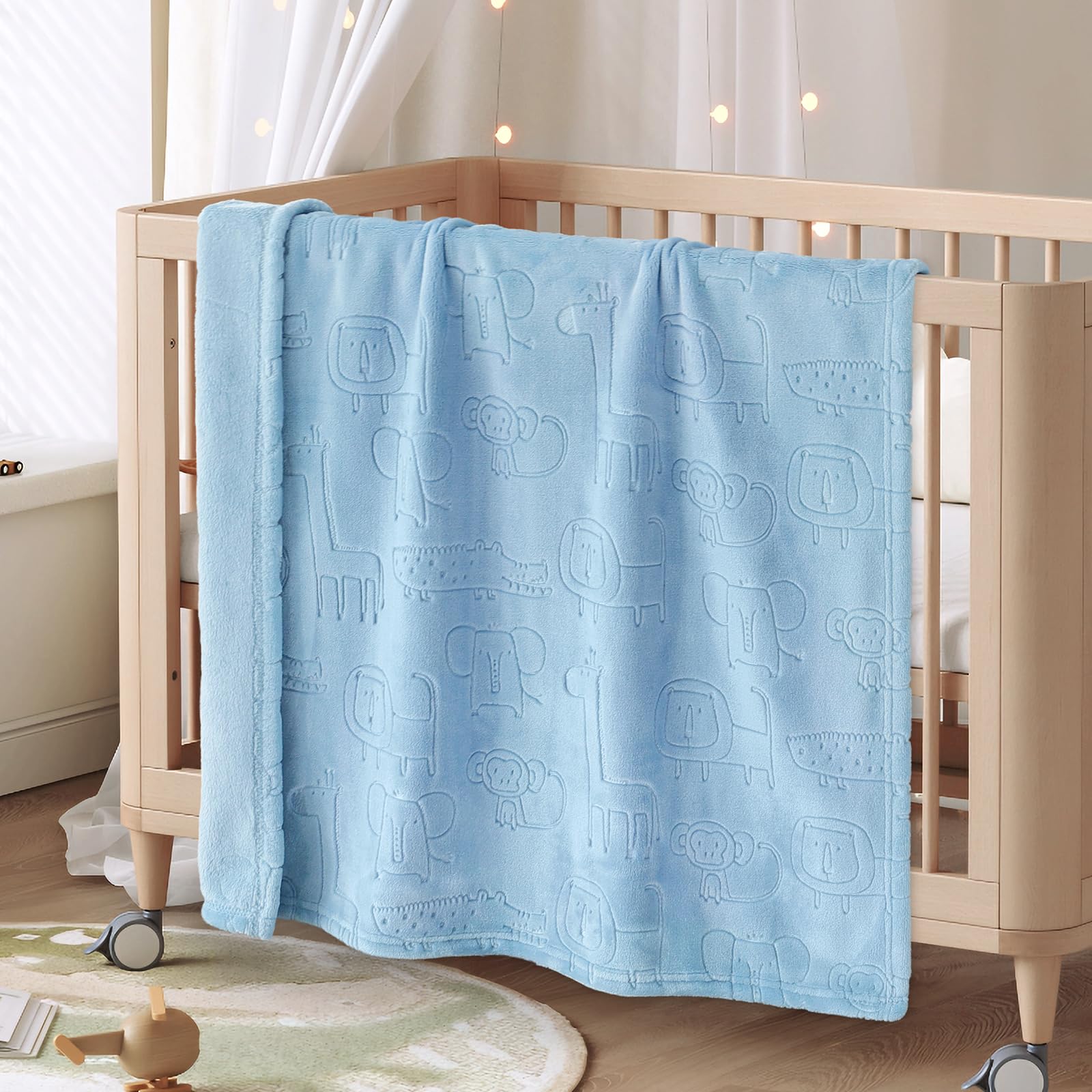 BORITAR oeko-tex-certified blanket ensures safety for sensitive skin.