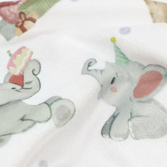 BORITAR baby blanket soft-minky-fabric ensures breathable cozy comfort during snuggles.