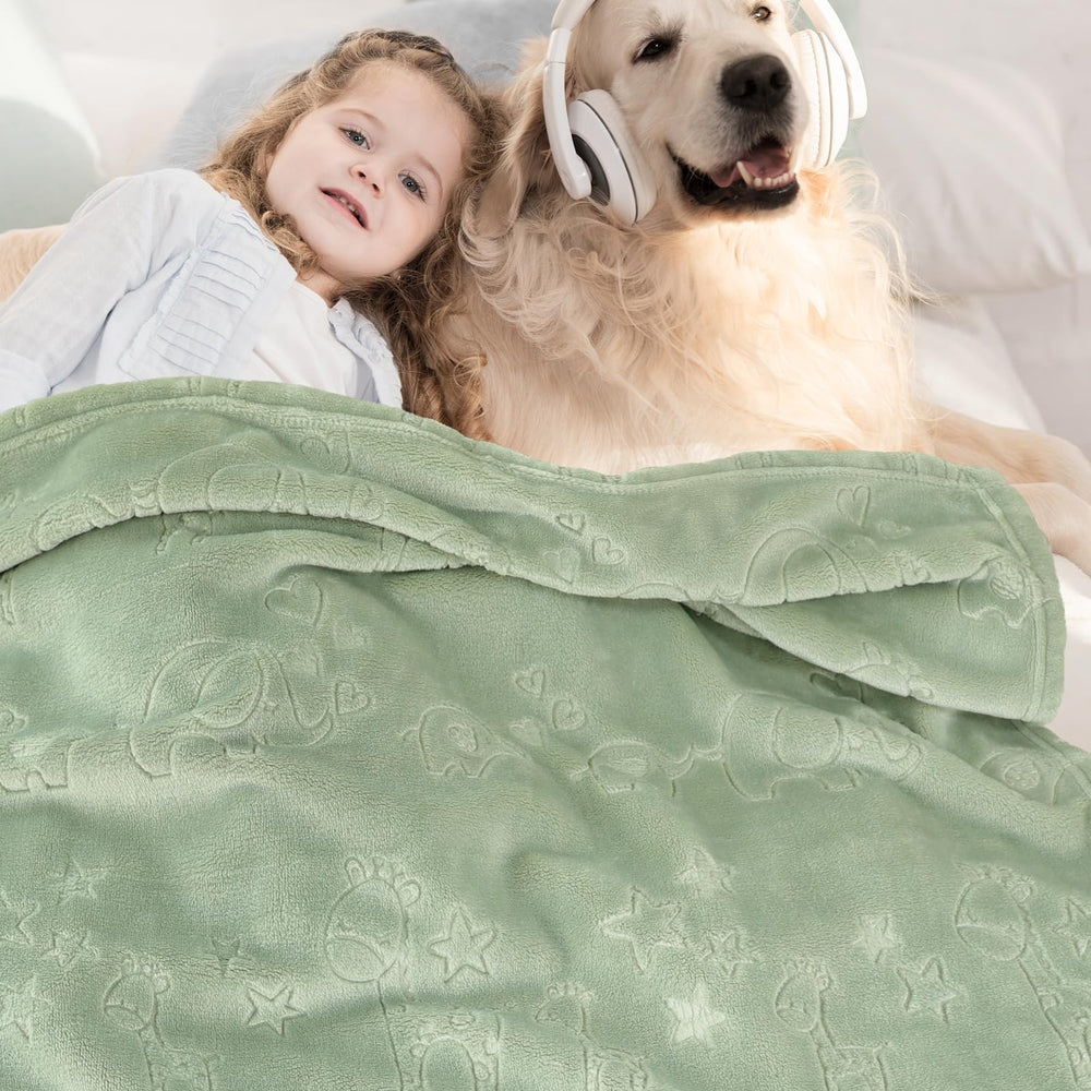 BORITAR gift-ready baby blanket perfect for newborns and showers