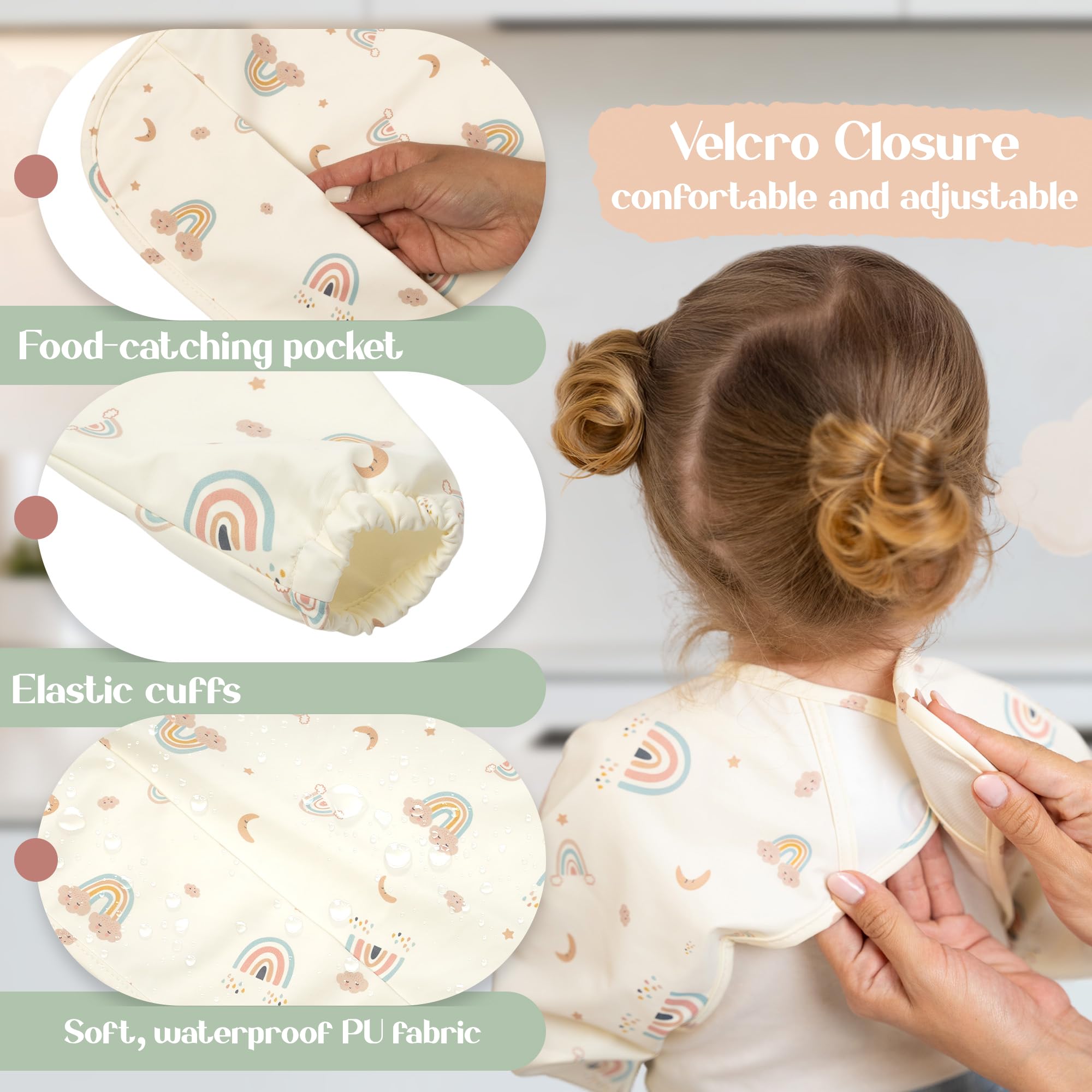 Bornealand travel-case opens to reveal organized baby feeding tools.