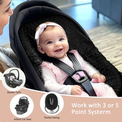 Boryokun mink velvet skin-friendly material keeps baby warm and cozy.