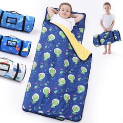 BORPRES nap mat with dinosaurs main design offers cozy nap time for toddlers