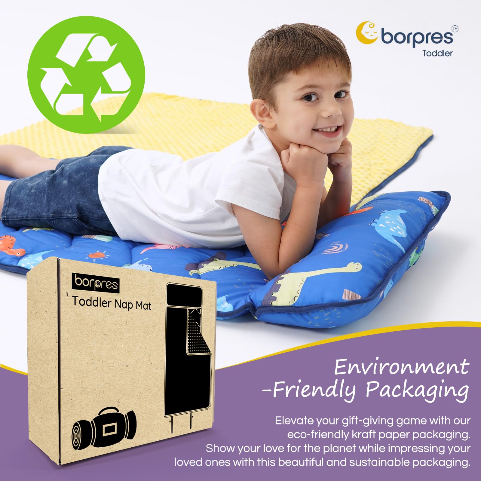 BORPRES Nap Mat in playroom setup illustrates versatility.