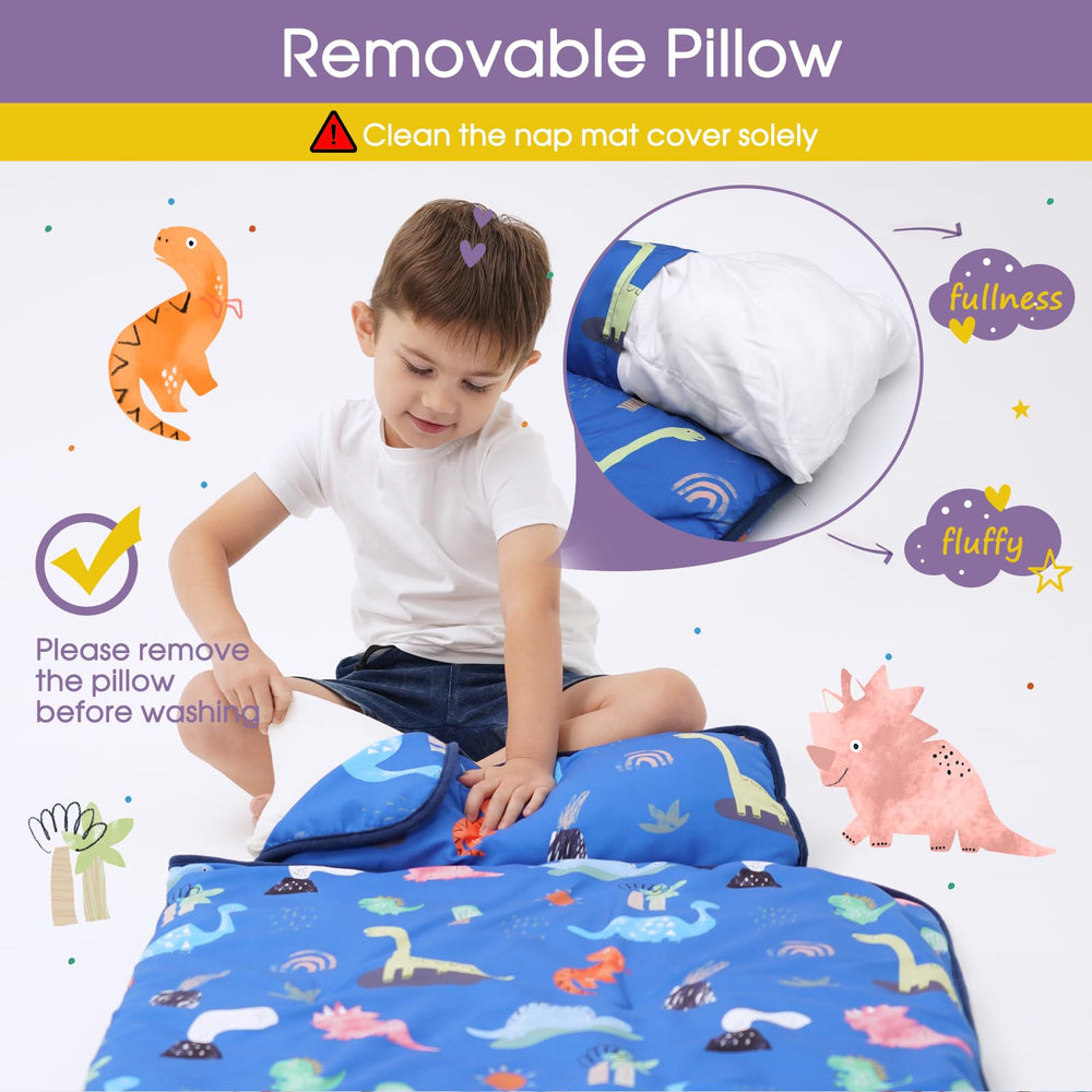 BORPRES Nap Mat rollup compact for on-the-go napping.