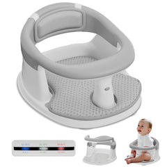 BORRAV baby bath seat backrest supports growing babies for secure, upright bathing.