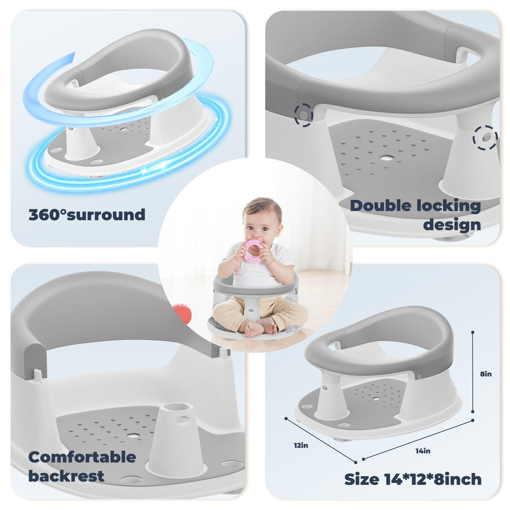BORRAV in-tub use showcases safe, convenient bath routines for new parents.
