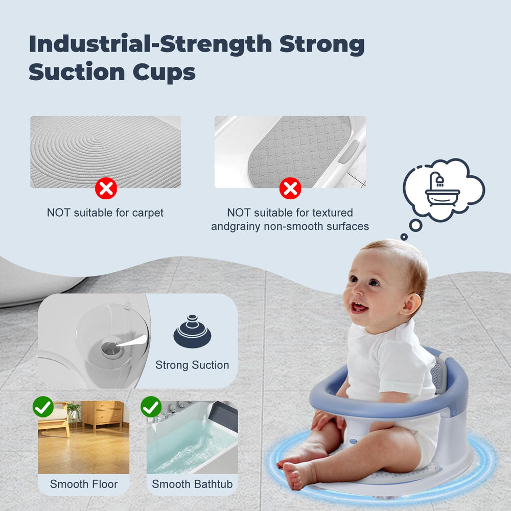 BORRAV suction cup view illustrating four ultra-strong non-slip bases.