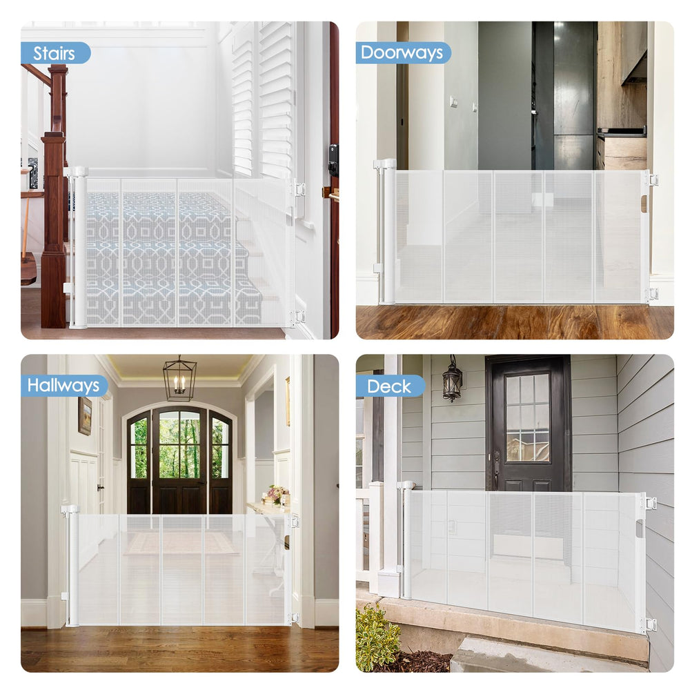 Borthmiu suitable for babies and pets in doorway, stair, and porch setups.
