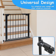 Borthmiu banister adapter expanded pad wrap secures wide railings