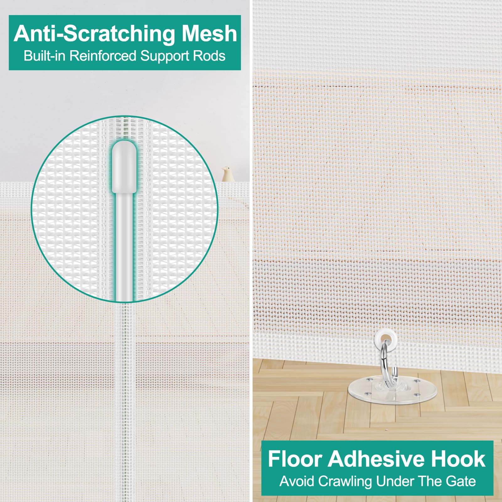 Borthmiu adjustable baseboard bracket fitting various baseboards during install.