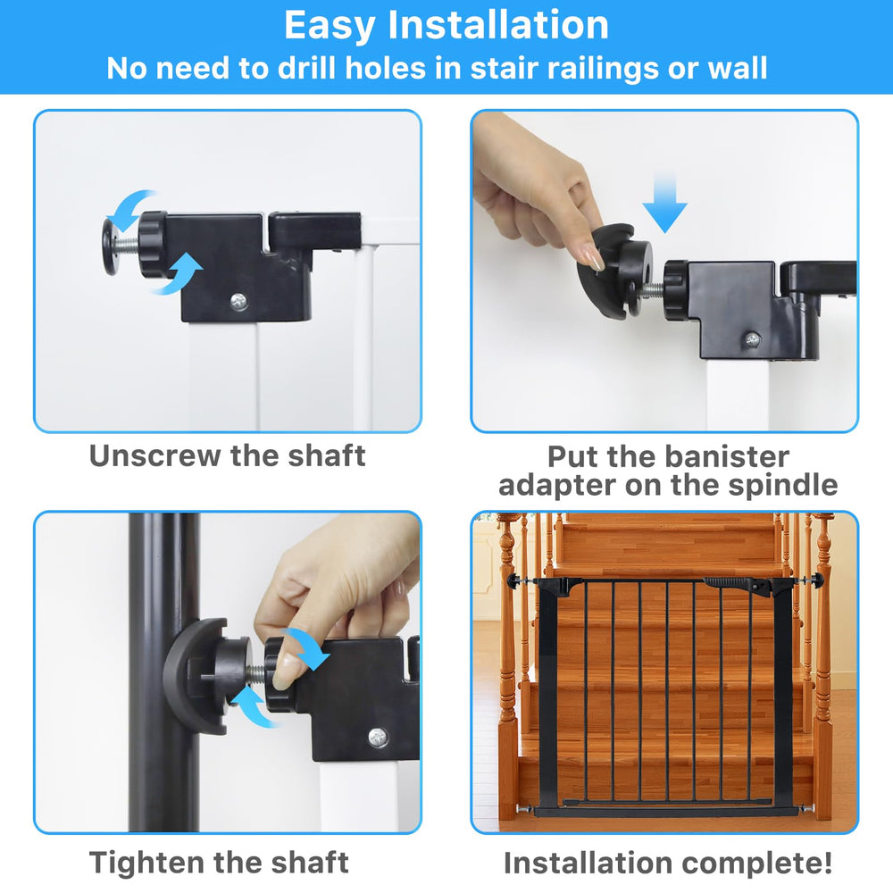 Borthmiu no drill option preserves walls while securing gates