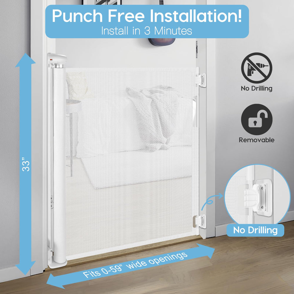 Borthmiu punch-free installation demonstrates quick, tool-free setup for homes