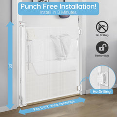 Borthmiu punch-free installation demonstrates quick, tool-free setup for homes