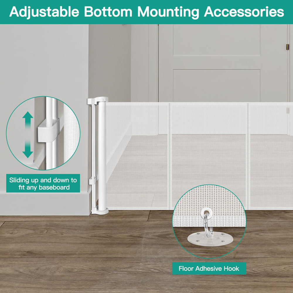 Borthmiu soft scratch-resistant mesh detail on the gate.