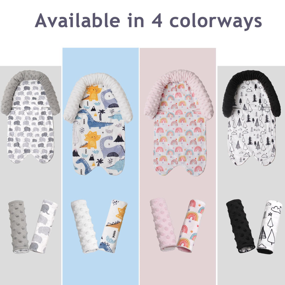 Boryokun baby on-the-go set simplifies transitions between car, stroller, and swing
