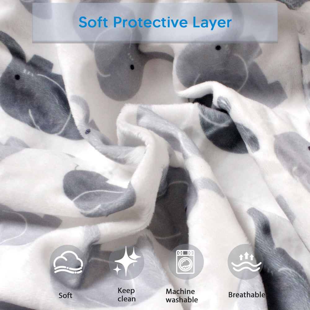 Boryokun car seat cover easy-clean design for busy parents.
