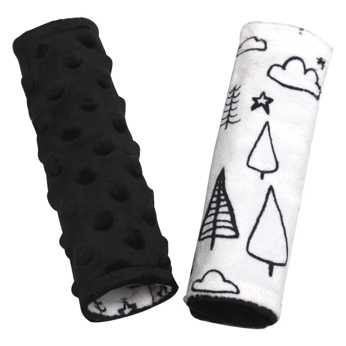 Boryokun car seat strap covers velvet-side for gentle comfort
