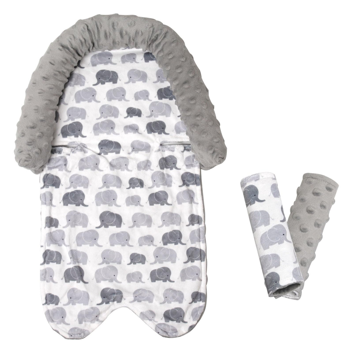 Boryokun head support cushion keeps baby's head steady for smoother car rides