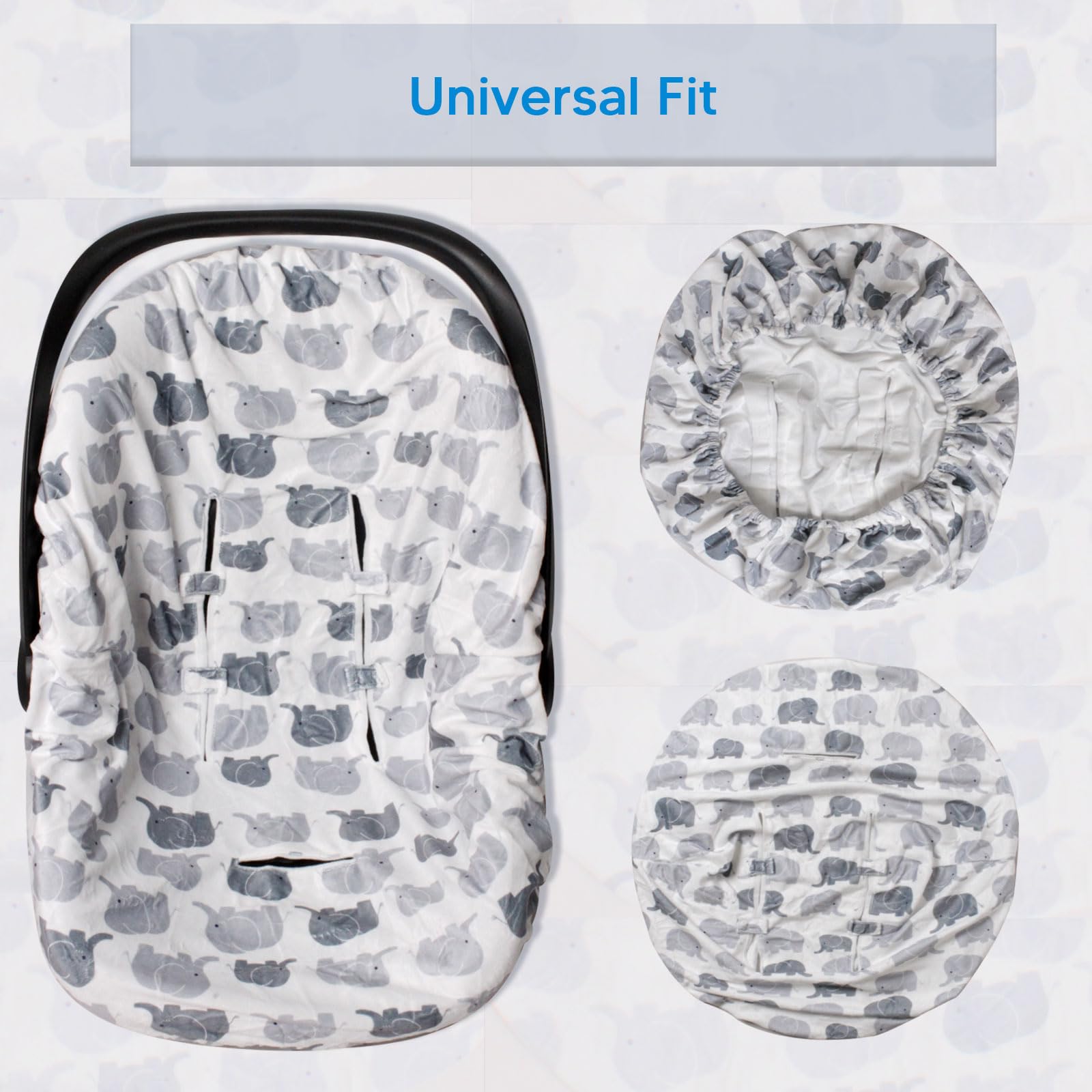 Boryokun skin-friendly material keeps baby warm and comfortable during rides.