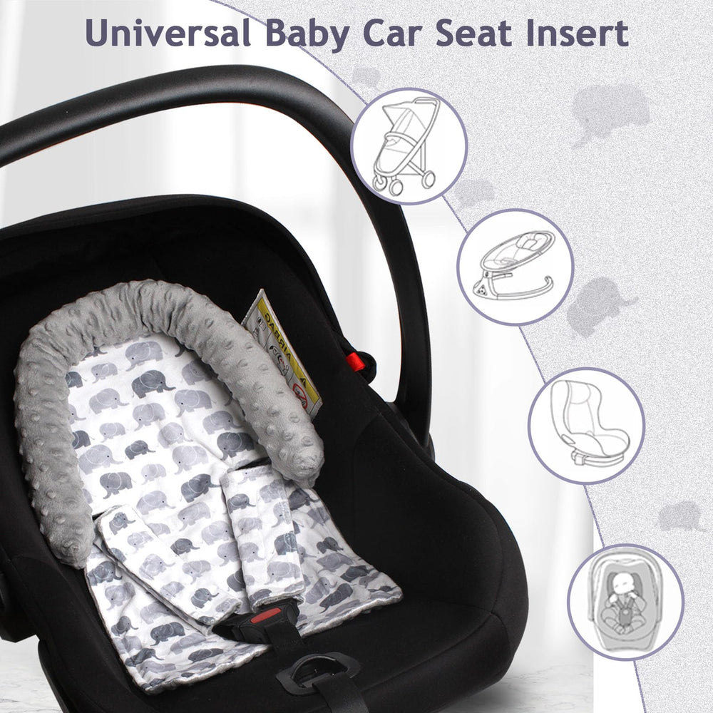 Boryokun soft flannel and plush mink fabric feels gentle against baby's skin