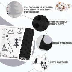 Boryokun easy-install stroller strap cover on-the-go