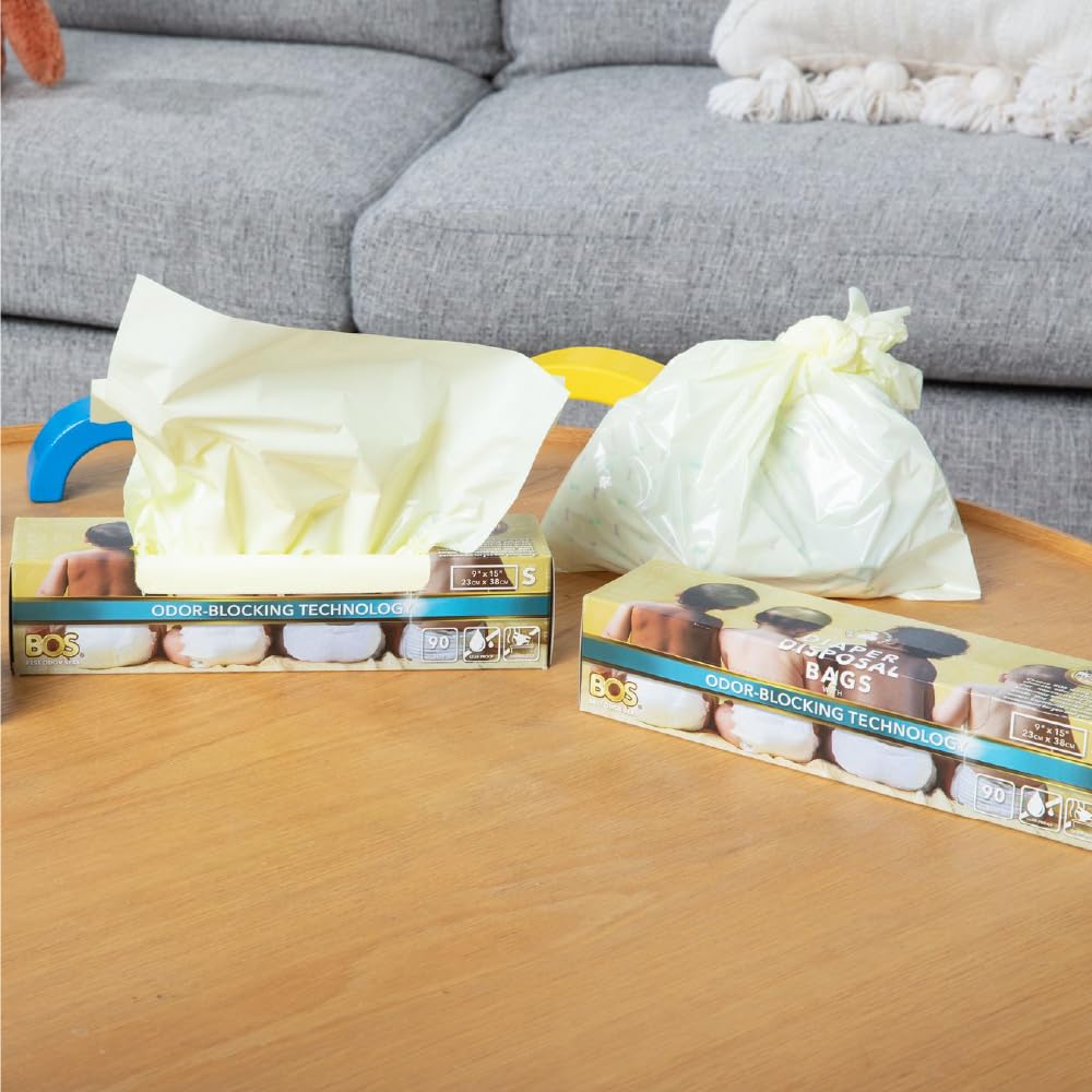 BOS advanced odor-sealing technology locks in odors effectively.
