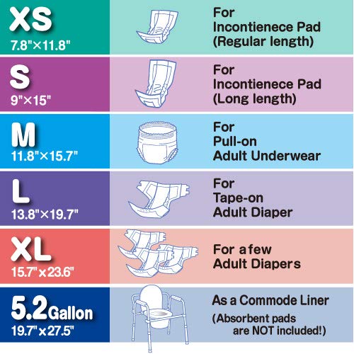 BOS Amazing odor-sealing bags ideal for diaper disposal with knot-tying.