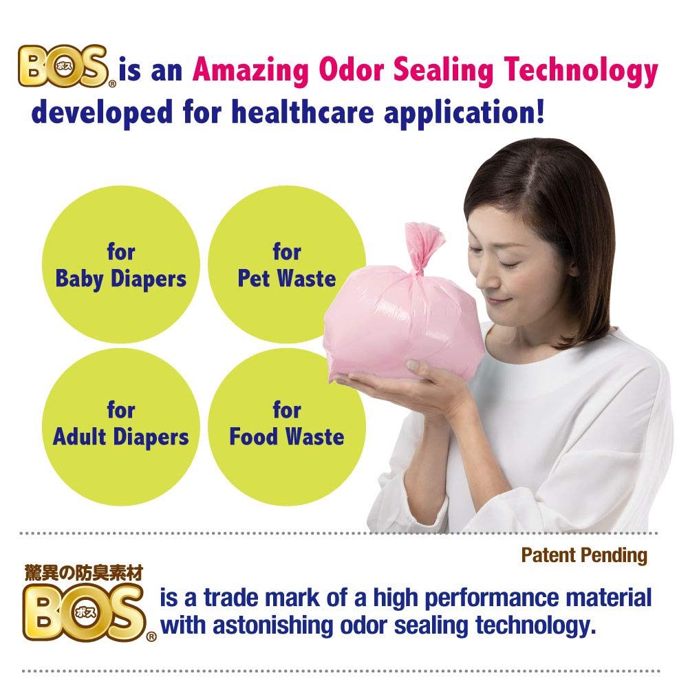 BOS Amazing Odor Sealing Bags require tying knots for secure sealing.